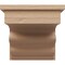 Ekena Millwork 8"W x 8"D x 8"H Wide Highland Rough Cedar Woodgrain TimberThane Corbel, Primed Tan CORUR08X08X08HLDRCPR - alternate 4